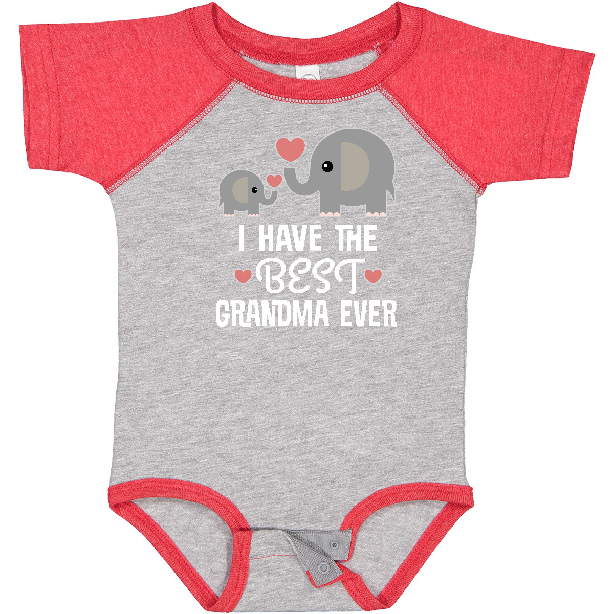 Inktastic Grandchild Best Grandma Ever Boys or Girls Baby Bodysuit