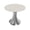 Lakeland Salt, variant on 34" Small Round Table With Wide Pedestal Base 2 Person Office Table