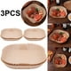 thumbnail image 5 of 300x Esteras para Hornear Vaporizador Pulpa Con Revestimiento Papel Desechable Freidora Aire (Beige), 5 of 8