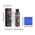 thumbnail image 2 of Rasguño 100ml cera de abrillantado para coche removedor de cera herramienta de limpieza de esmalte de coche, 2 of 6