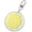 Green, variant on Lemon Shaped Key Chain Creative Fruit Model Keyring Charm Simulation Fruit Keyrings Pendant Handmade Jewelry for Women
