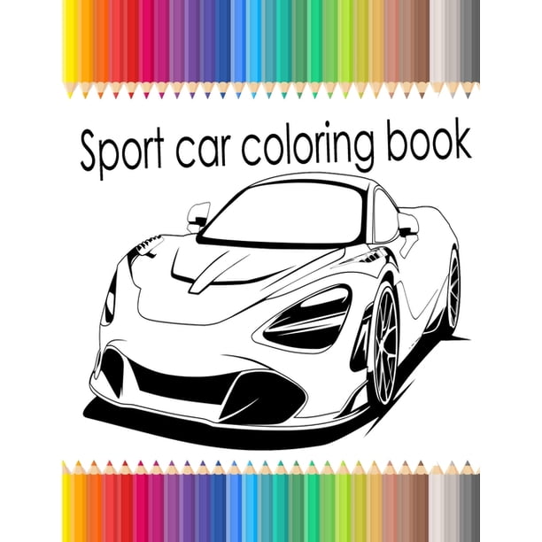 53 Supercars Coloring Pages  HD