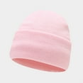 thumbnail image 4 of MIASHUI Women's Scarf, Hat, and Gloves Three-Piece Set Winter Outdoor Riding Skiing Cold Protection Solid Color Knit Hat Warm Set Pink, 4 of 9