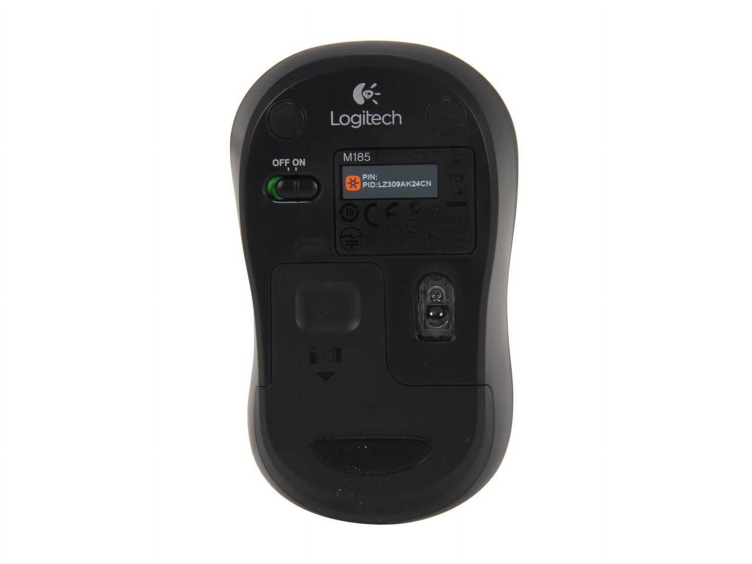 Logitech 920-004536 Mk270 Keyboard Mouse USB Wireless Combo - Black - image 5 of 6