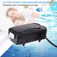 thumbnail image 4 of VNEKVA Adjustable Aquariums Air Pump with Bio Sponge Filter, for 20-155 Gal fish tank, 4 of 5