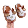 thumbnail image 3 of Wdgfv Kids Girls Cow Slippers Cute and Cozy | Funny House Slippers,Soft Warm Plush 10.5, 3 of 9