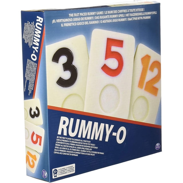 Juego de Mesa Rummy Basico Spin Master Rummy