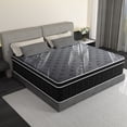thumbnail image 2 of King Mattress 12inch,Mattress King Size,Black Cooling Gel Memory & Spring Hybrid Medium Comfort Motion Isolation, Pressure Relief,Mattress in a Box,CertiPUR-US, 2 of 9