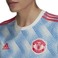 thumbnail image 5 of adidas Men's 2021-22 Manchester United Away Jersey (Cloud White, Small), 5 of 5