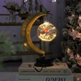 thumbnail image 4 of Baohd Wide Application Moon Shape LED Night Lamp For Decorative Lighting Beautiful Gifts Iron Lunar Lamp Night Light warm light 1Set, 4 of 6