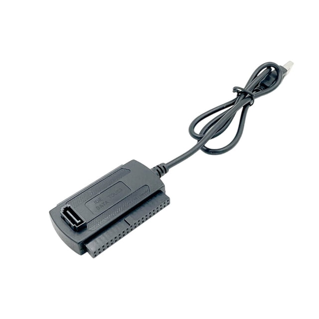 AMERTEER USB to Converter Cable for 2.5Inch 3.5Inch HDDs and Optical Drives with Power Adapter Highly Speed Data Cable