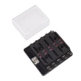 thumbnail image 3 of Car Fuse Box Holder, ATO ATC Car Blade Fuse Block Easy To Connect Waterproof Reliable  For 24V For 6V For Ships 10 Way, 3 of 8