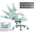 thumbnail image 3 of ALEAVIC Ergonomic Gaming Chair Computer Gaming Chair for Adults, Light Blue, 3 of 8