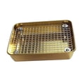 thumbnail image 2 of Bandeja sanitaria antideslizante para conejos, orinal para animales pequeños, accesorios para orinales, bandeja para hámsteres, hurones y conejos. Oro L, 2 of 8