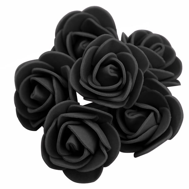 Toystoory Paquete de 500 rosas artificiales, ramo de decoración de flores, de flores falsas, accesorio artesanal para propuesta de compromiso, Decoración amarillo Toystoory HA010900-06