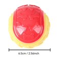 thumbnail image 3 of Interactive Dog Ball 2.5 Inch Glow in The Dark Dog Ball Paw Print Dog Toys Non Toxic Pet Chew Ball for Small Medium Dogs Oral Play and Indoor Outdoor Activity, 1 Pack, 3 of 6