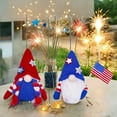 thumbnail image 4 of Decoraciones Patrióticas Con Gnomos 4 De Julio Tomte Sueco Gnomo Enanitos Figuritas Rojo Blanco Y Azul Muñeca Sin Rostro Con Bandera Día De La Independencia Adornos Para Bandeja De Cocina De Varios, 4 of 7