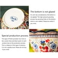 thumbnail image 5 of Porcelain soup bowls with handle for the kitchen,1000ML salad bowls, ramen bowl, noodle bowl for noodles, stew, salad, fruit, soup, 5 of 6
