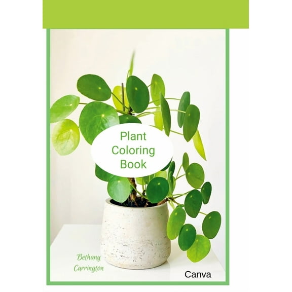 Plant Coloring Book, (Paperback)