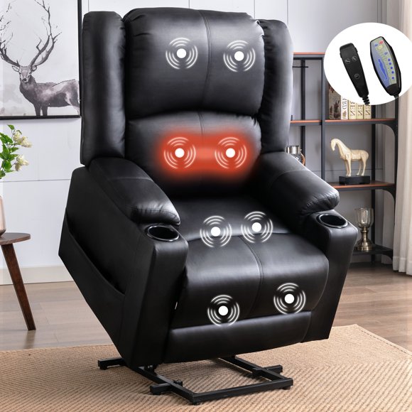 Black Leather Couches