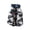 Black, variant on Pet Clothing for Outdoor Winter Coat Thickened Warm Vest with Zipper and Harness Towing Capability for Dogs 26 cm