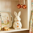 thumbnail image 5 of Easter Bunny Flameless Candle, Easter Real Wax Carved, Scented Bunny Shape Flameless Candle Set for Home Living Room Bedroom Party Decoration Centerpiece Table Home Decor (White), 5 of 6