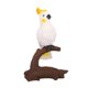 thumbnail image 3 of Figura de modelo de pájaro, estatua realista de pájaro, decoración del hogar, centro de mesa cognitivo Cacatúa amarilla, 3 of 9
