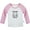 Long Pink Raglan T-shirt, variant on This Boy Loves His Auntie Funny T shirt For Baby, Newborn Babies T-shirts, Infant Tops, 0-24M Kids Graphic Tees Clothing (Short Gray Raglan T-shirt, 0-6 Months)