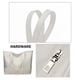 thumbnail image 4 of Bolso de mano para mujer, bolso de hombro de gran capacidad, bolso de mano Oxford de tela con empalme de cuero suave, bolso grande, bolso de mano de tela Oxford, 4 of 6