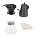 thumbnail image 1 of Equipo de café, cafetera hecha a mano, accesorio para el hogar, funcionamiento suave, 1 of 12