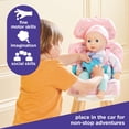 thumbnail image 4 of Asiento elevador Casdon Baby Huggles, color rosa, para muñecas de hasta 14 años, 4 of 8