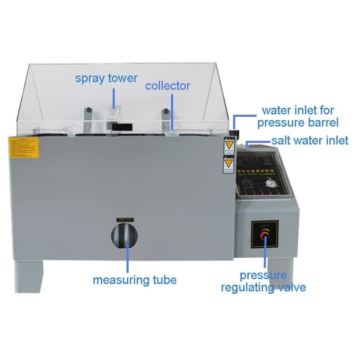 270L Salt Spray Testing Chamber Experimental Salt Spray Tester Salt Mist Resistance Tester 110V