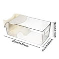 thumbnail image 5 of Bunblic Réservoir pour Tortues Aquarium Habitat pour Reptiles avec Lieu de Baignade et Jardinière Aire d'Éclosion Robuste Boîte de Reproduction Enclos pour Tortues Démarrage L, 5 of 5