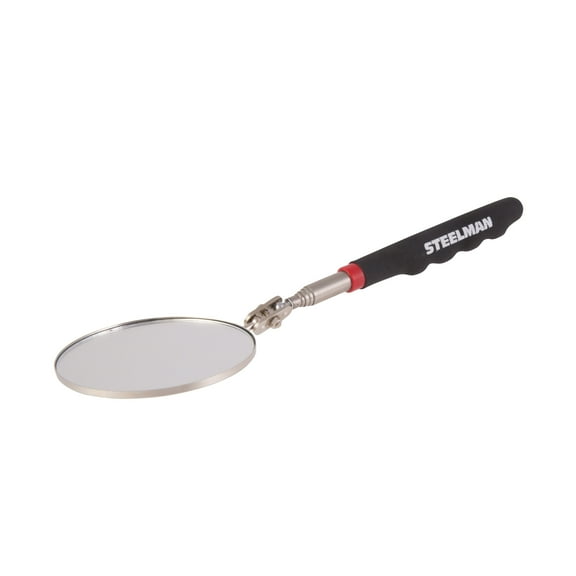 STEELMAN 41820 29-Inch Telescoping 3.25-Inch Round Inspection Mirror