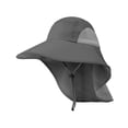 thumbnail image 2 of Sombrero de pescador Yuyangstore Impermeable plegable Gris oscuro Yuyangstore Sombrero de pescador de ala ancha, 2 of 8