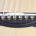 thumbnail image 3 of Pasador de puente de guitarra LHCER hecho de latón con Decoración de puntos de cristal, 3 of 8