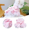 thumbnail image 1 of Stylish Puppy Camisole Tutu Dress with Lace Cake Design for Small Dogs Comfortable Pet Apparel, 1 of 5