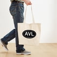 thumbnail image 4 of CafePress - Asheville NC AVL Tote Bag - Unisex Canvas Tote Bag, Beige, 1-Piece, 4 of 7