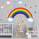 thumbnail image 2 of Pegatinas de pared YONGSHENG Arcoíris nubes estrellas 11,8' 35,4', 2 of 5