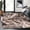 Area Rug-4, variant on Black Grey Marble Pattern Area Rugs, Modern Abstract Soft Washable Carpet, Upholstery Rug With Non-Slip Backing For Bedroom Living Room Dining Room Study 5 x 6ft