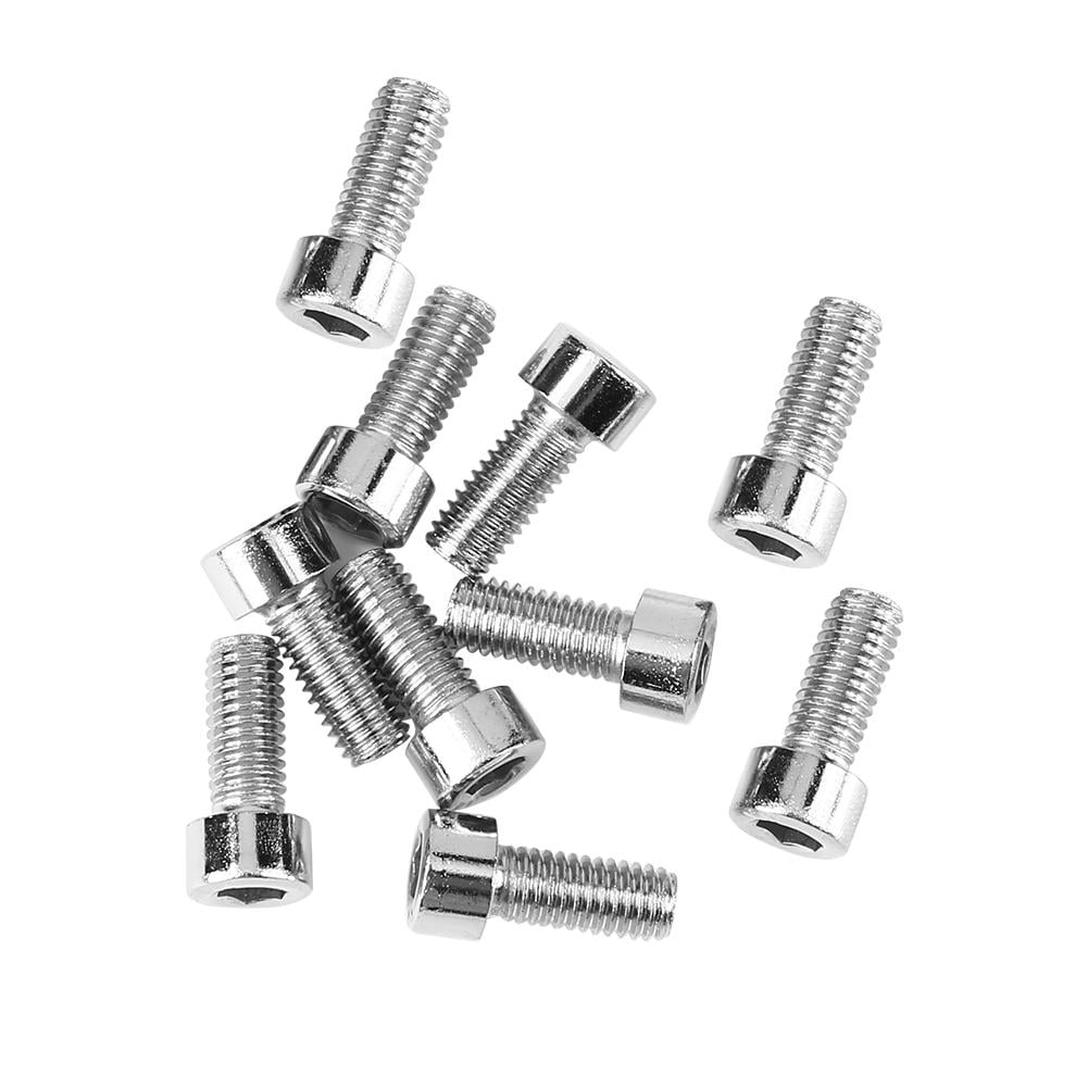 10Pcs Mountain Bike Bicycle Bottle Cage Screws For Cycle Cycling Enchancement 