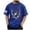 Blue, variant on 250 Anniversary Usa American Flag USA 4th of July Men Women Boys Girls T-Shirt(Red,S)