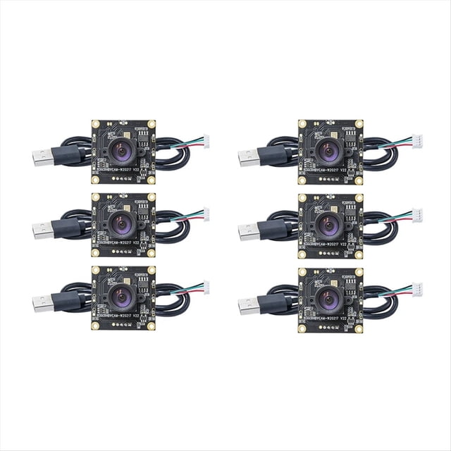 Módulo de Cámara OV9732 de 6 Piezas, 100 Grados, 1280x720, 30 Fps, para Autodarts Io con Cable de 1 M, Tamaño de PCB: 32 X 32 mm.
