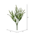 thumbnail image 2 of Vickerman 13" Artificial Cream Blazing Star Bush Pack of 3., 2 of 3