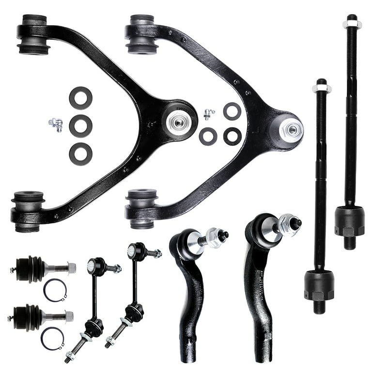 SCITOO 10pcs Suspension Kit 2 Upper Control Arm 2 Lower Ball Joint