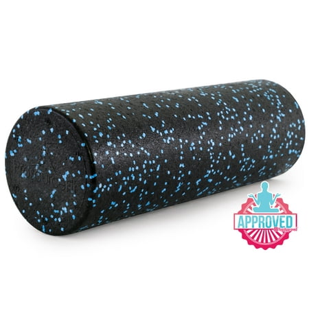 ProsourceFit High Density Speckled Black Foam Roller for Myofascial Release, Trigger Point Massage, and Muscle (Best Foam Roller For Myofascial Release)