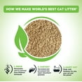 thumbnail image 4 of WORLD'S BEST CAT LITTER Comfort Care Unscented - Natural Ingredients, Quick Clumping, Flushable, 99% Dust Free - Long-Lasting Odor Control & Easy Scooping - 28 lb Bag, 4 of 11