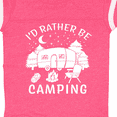 thumbnail image 4 of Inktastic I'd Rather Be Camping Boys or Girls Baby Bodysuit, 4 of 5