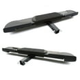 thumbnail image 2 of Ikon Motorsports Universal Hitch Step Bumper Guard Compatible with Cabs W/ 2Inch Receiver 43.3Inch Long Black, 2 of 6