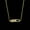 Silver, variant on 18k Gold Plated Pin Chain Pendant Necklace Women Men Party Band Jewelry Gifts-Gold